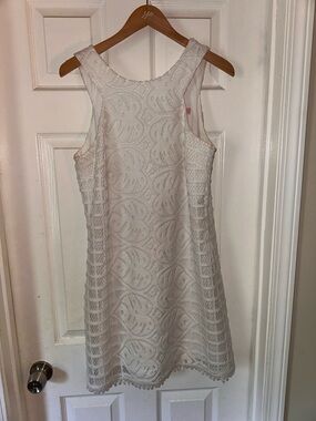 Lilly Pulitzer White Lace Mini Dress